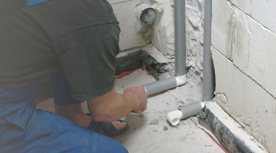 Expert burst pipe repair services in McLean, NY